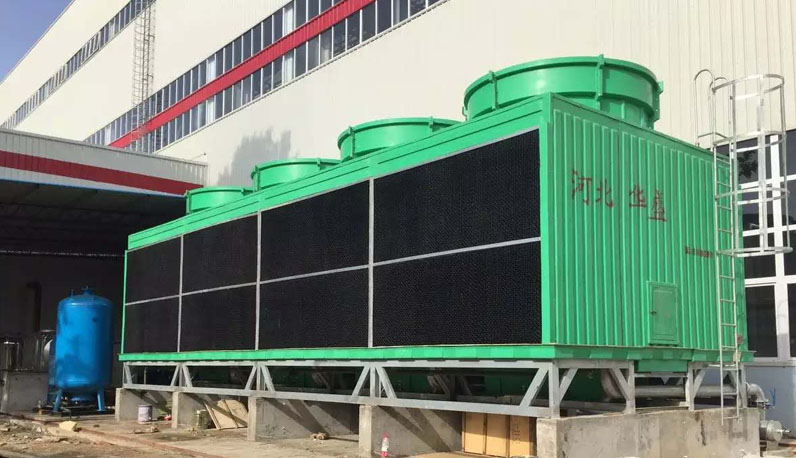 煤矿用开式冷却塔施工案例